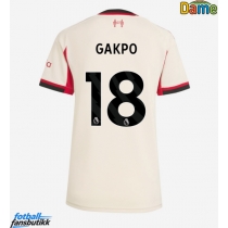 Liverpool Cody Gakpo #18 Bortedrakt Dame 2025-26 Kortermet